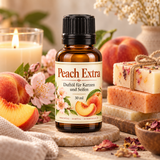 Olio profumato Peach Extra 30 ml – olio profumato alla pesca per candele e saponi 