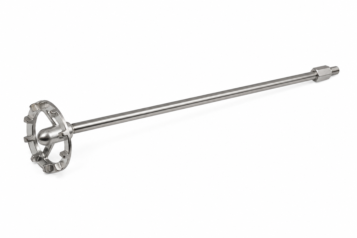 Agitatore per miele con filettatura M14 come Rapido Rasant in acciaio inossidabile per la produzione di miele cremoso