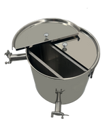 Siebkübel 50Kg unterstell siebkanne für Honig Passt unter die Schleuder