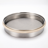 Stainless steel fine sieve for Honigtherm – 0.315 mm mesh size sieve ring 