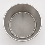 Stainless steel fine sieve for Honigtherm – 0.315 mm mesh size sieve ring 