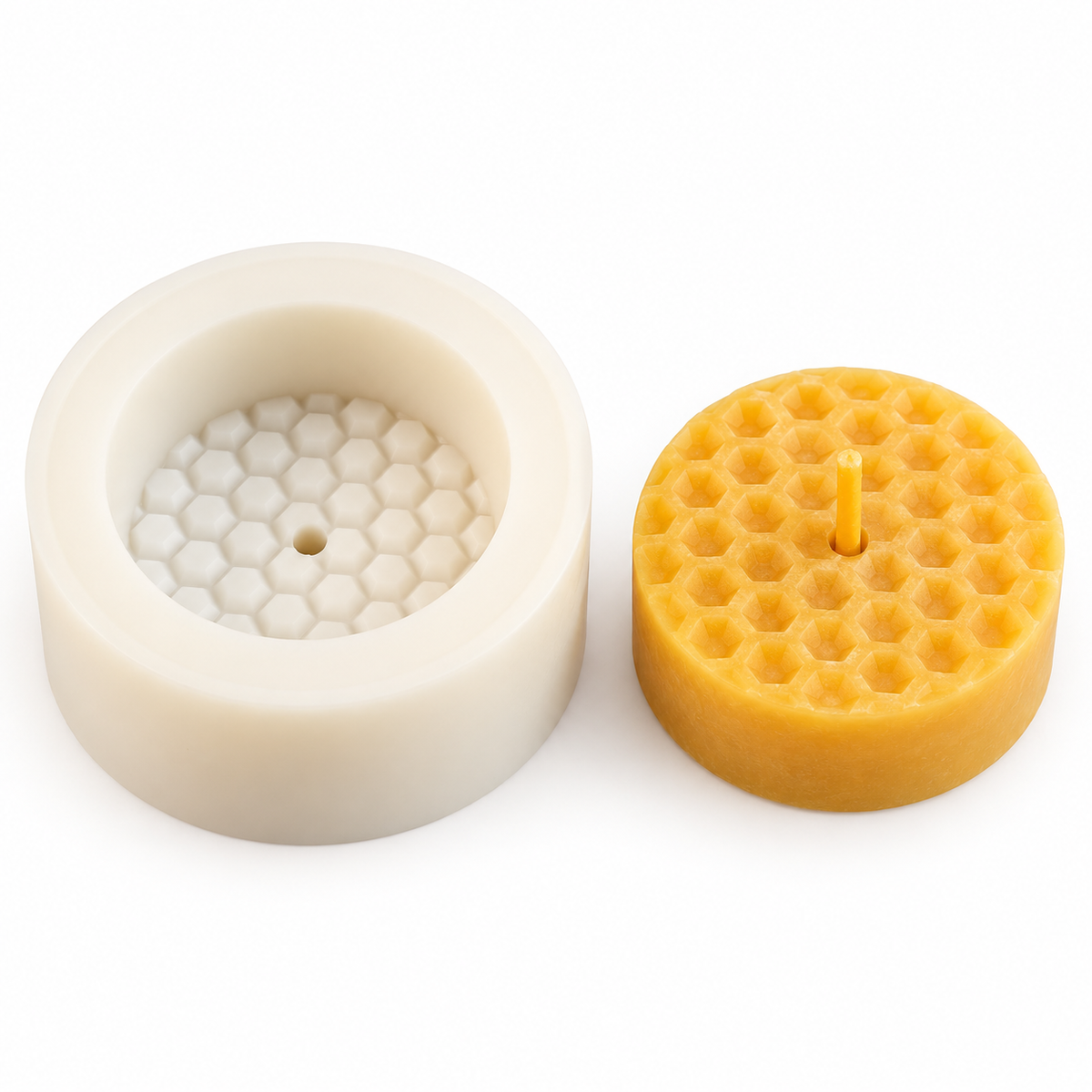 Moule de coulée en silicone pour bougie chauffe-plat « Tête de cheval » – coulez vous-même des bougies en cire d’abeille pour les amis des chevaux (copie) 