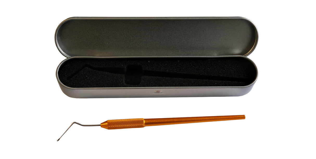 Umlarvnadel, Schweizer art Umlarvlöffel zum Umlarven zur Königinzucht Rechtshänder Version 2023